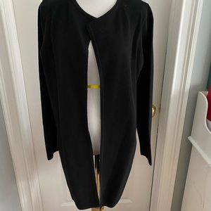 J.Crew black cardigan.